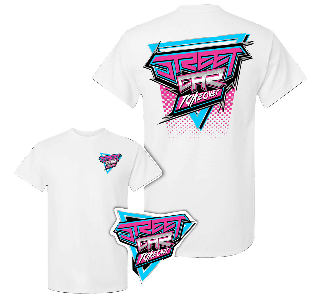 SCT 90's Retro Shirt - White