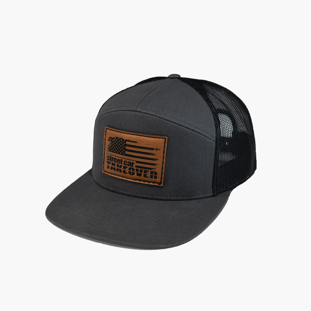 SCT Patch Trucker Hat - Grey
